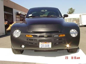 Colgan Front End Mask Bra 2pc. Fits Chevy SSR W/Lic. Plate 2003 2004 2005 2006 - Picture 1 of 2