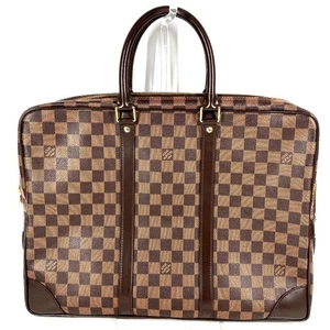 LOUIS VUITTON N41124 Damier Porto Document-Voyage PDV Handtasche Businesstasche - Bild 1 von 13
