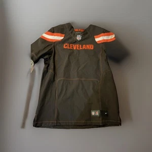 Maglia bianca Cleveland Browns Nike NFL taglia 44 Large On Field DAWG POUND NUOVA CON ETICHETTE - Foto 1 di 10
