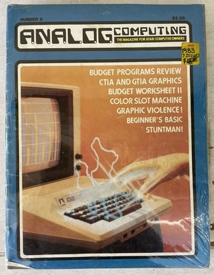 Analog Computing Magazine 1983 7 issues  - Atari Computers - Image 1 of 3