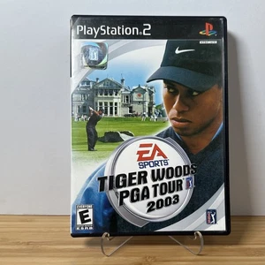Tiger Woods PGA Tour 2003 PS2 CIB komplett guter Zustand - Bild 1 von 5