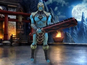 Figura de acción 2015 Mezco Mortal Kombat X Series 2 Kotal Kahn 6 pulgadas - Imagen 1 de 7