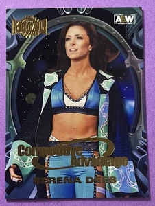 Serena Deeb 2022 Upper Deck AEW Metal Universe COMPETITIVE ADVANTAGE SP (1:604) - Picture 1 of 6