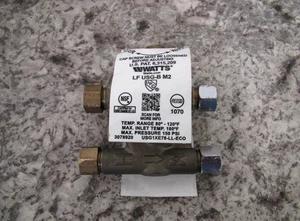 New Watts LF USG-B M2 3/8" Lead Free Thermostatic Mixing Valve Free Shipping - Picture 1 of 3