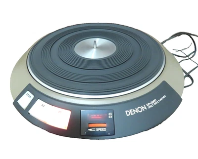 Denon DP-3000 Direct Drive Analog Turntable Record Player Tested Japan Used - Image 1 of 4