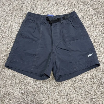 Pantalones Cortos Sin Paredes Para Hombre Pequeños Gris Senderismo Exterior Secado Rápido Cintura Elástica Foto 1 de 4