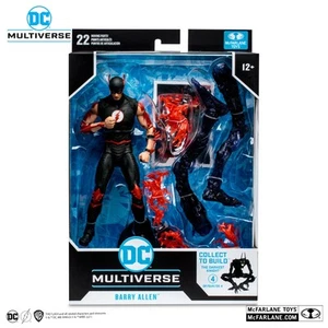 DC Multiverse Speed Metal Barry Allen The Flash Action Figure Darkest Knight BAF - Picture 1 of 14