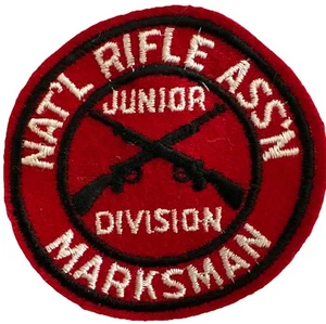 1950’s HY-Lake Camp National Rifle Ass’n Marksman Junior Division NRA Patch - Picture 1 of 2