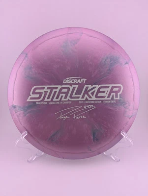 Discraft 2020 Paige Pierce Ledgestone Titanium Swirl Stalker Rainbow Shatter 176 - Image 1 of 4