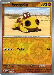 Nilpferd Reverse Holo Common SV: Prismatic Evolutions 052/131 NM - Bild 1 von 2