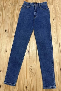 Vintage Code Bleu High Waist Mom Jeans Size 4 Made In USA - Picture 1 of 9