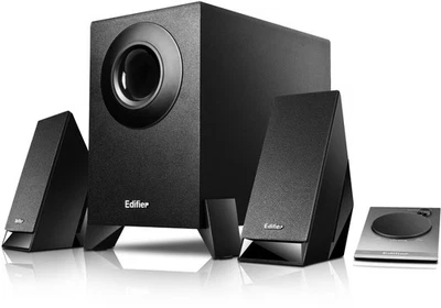 Edifier M1360 2.1 Lautsprecher System Aktiv Kabelfernbedienung 3,5mm Klinke - Bild 1 von 4