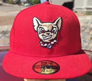 El Paso Chihuahuas MiLB New Era 59Fifty Fitted Hat Cap 7 1/8 San Diego Padres - Bild 1 von 4