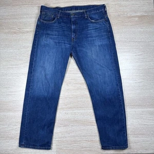 Levi's 569 Jeans Baggy Straight Leg Denim Blue Jeans Classic Fit Mens Size 38x32 - Picture 1 of 7