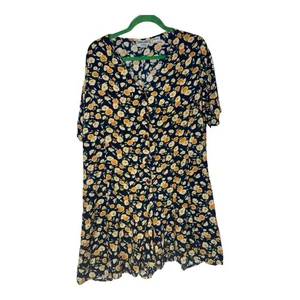 Vestido Solero Vintage Anegada’s Sun Dress XL 16/18 Vestido Floral Margaritas Verano - Imagen 1 de 10