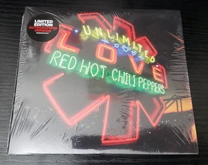 Red Hot Chili Peppers Band Signed Unlimited Love CD Art Card & CD SEALED - Picture 1 of 2