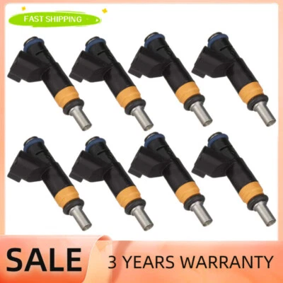 Set of 8 Fuel Injector Fit For Jeep Grand Cherokee 2009-2018 5.7L 2006-2010 6.1L Foto 1 de 4