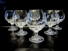 Villeroy & Boch TULIPE 6 Cognac Schwenker Brandy Gläser Blüten Stiel Zierschliff