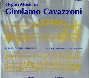 Girolamo CAVAZZONI Gerard Farrell, St. John's University Male Choir. Sealed LP - Picture 1 of 1