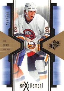 2006-07 SPx SPxcitement #X63 Mike Bossy /999 - Picture 1 of 2