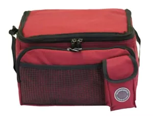 Durable Deluxe Insulated Lunch Cooler Bag many Colors And Size Available 12"x - Picture 1 of 2