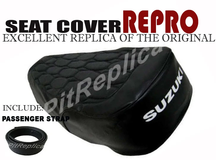SUZUKI SEAT SADDLE COVER GT550 GT380 J/K 1972-1973 [CTTC]                     - Imagem 1 de 4