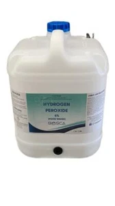 H2O2 Hydrogen Peroxide 6% FOOD GRADE All Purpose 20L Fast Postage!! - Picture 1 of 3