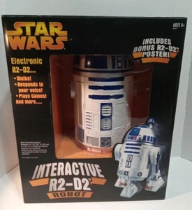 Star Wars R2-D2 Robot -Interactive, Walks, Plays Games, Patrols, 15+ Inches Tall - Picture 1 of 19
