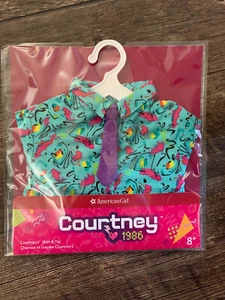 American Girl Courtney's Shirt and Tie - New in Bag - Picture 1 of 1