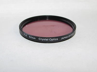 Used FL-D Crystal Optics 62mm Lens Filter Made in Japan O40821 - Image 1 of 2