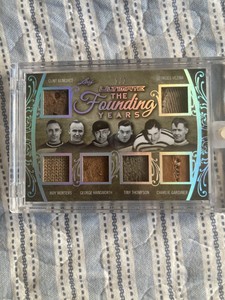 Vezina Benedict Worters Hainsworth Thompson Gardiner Leaf Ultimate Founding /2