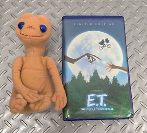 1982 E.T. Plush Doll and 2002 E.T. VHS Tape 4254