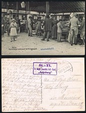 Cartolina Görz: Marktleben während der Kriegszeit. 27.12.1915