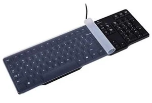 Universal Clear Waterproof Anti-Dust Silicone Keyboard Protector Cover Skin - Picture 1 of 7