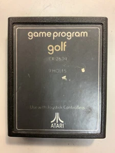 Cartucho de videojuego Golf 9 agujeros Atari 2600 CX-2634 ElectronicsRecycledCom  - Imagen 1 de 6