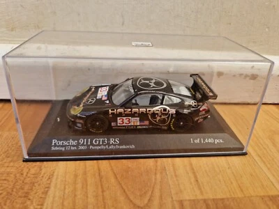 MINICHAMPS 1/43 Classico Porsche 911 GT3 Rs Sebring 12HRS 2003 Auto #33 - Immagine 1 di 4