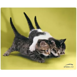 Speedlink Silk Mousepad Cats Mauspad Motiv Baby Katzen Katze flach 1,5mm dünn - Bild 1 von 2
