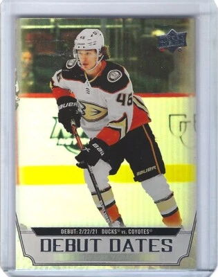 2022-23 Upper Deck Debut Dates #DD-13 Trevor Zegras - Image 1 of 2
