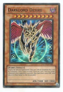 Tarjeta Yu-Gi-Oh Darklord Desire LCGX-EN210 súper rara (Unl) nueva - Imagen 1 de 4