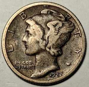 Merkur Groschen 1927 fein mit kostenlosem Versand  - Bild 1 von 2