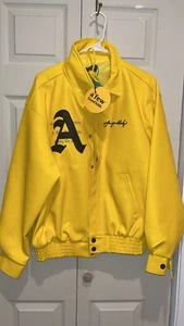 A Few Good Kids Letterman Bomber Leather Jacket - Picture 1 of 3