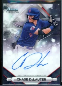 2023 Bowman Sterling Prospect Autographs #PACD Chase DeLauter - Picture 1 of 2