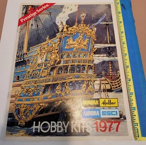 1977 Aurora Hobby Kits Katalog Modell Monster Dracula Street Rods Auto Flugzeug Schiff - Bild 1 von 5