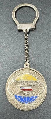 Chile Jules Rimet 1962 Soccer World Cup Recuerdo De Chile Key Chain 3.75” HTF - Image 1 of 4