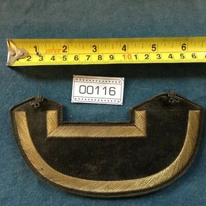 C1870 viktorianische britische Royal Navy Marineoffiziere Gürtel Verschleiß Schutzplatte #116 - Bild 1 von 4