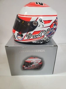 JENSON BUTTON 2014 F1 1/2 1:2 SCALE HELMET - RARE - Picture 1 of 4