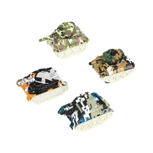 4x Mini Toy Tank 1/76 Crafts Veicoli in lega di metallo per bambini piccoli - Foto 1 di 6