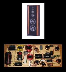 Infinity Kappa 9 speakers - crossover upgrade - restore (EACH) (NEW) - Picture 1 of 3