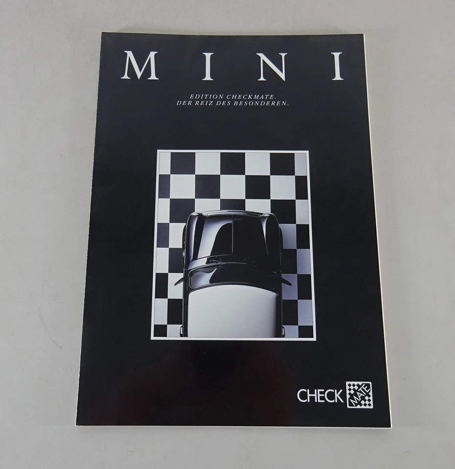 Depliant/ Brochure Rover Mini Edizione Checkmate - Immagine 1 di 1