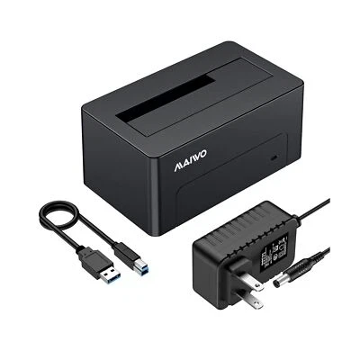 MAIWO 2.5 3.5 inch SAS Hard Drive Docking Station, 5Gbps with UASP, 18TB Capa... - Image 1 of 4